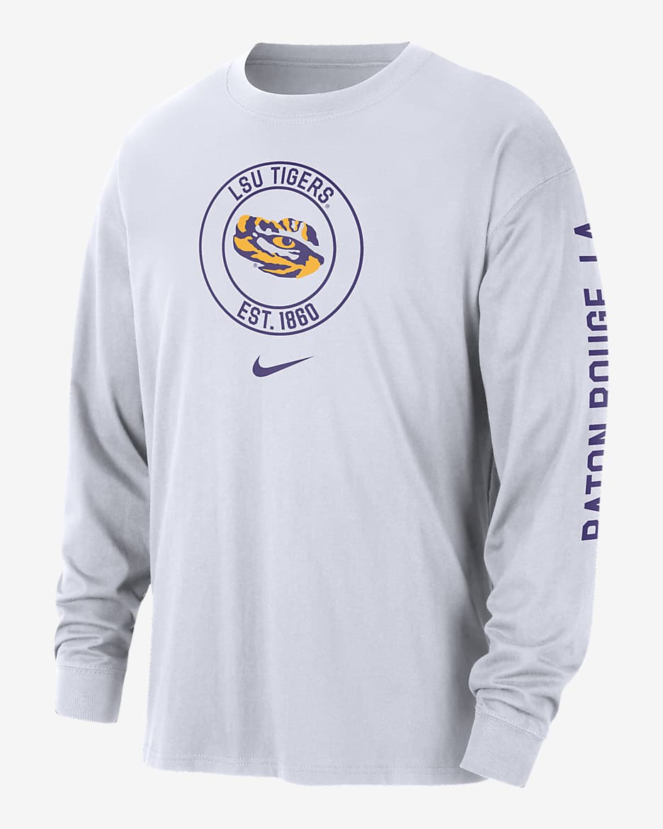 Nike dri fit college long sleeve shirts on sale